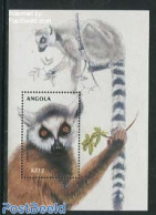 Angola 2000 Lemur Catta S/s, Mint NH, Nature - Animals (others & Mixed) - Angola
