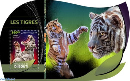 Djibouti 2016 Tigers, Mint NH, Nature - Cat Family - Dschibuti (1977-...)