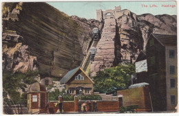 The Lifts, Hastings. - (England) - 1906 - 'Outfitter Felton Smith' - Hastings