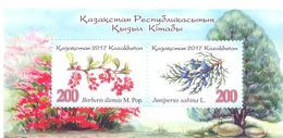 2017. Kazakhstan, Plants Of Kazakhstan, S/s, Mint/** - Kasachstan