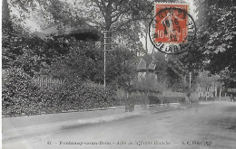 Fontenay Sous Bois. L'Allée De La Dame Blanche. - Fontenay Sous Bois