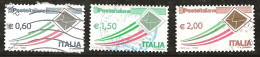 Italie 2009 N°Y.T. ; 3072,3074 Et 3075 Obl. - 2001-10: Usados