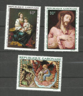 Gabon POSTE AERIENNE N°66 à 68 Neufs** Cote 5.20€ - Gabon (1960-...)