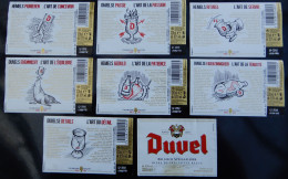 Bier Etiket (3u2), étiquette De Bière, Beer Label, Duvel  Brouwerij Moortgat - Birra