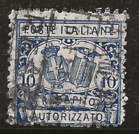 Italie 1928 N°Y.T. ; EX. 17 Obl. - Exprespost