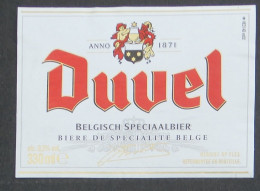 Bier Etiket (3u2), étiquette De Bière, Beer Label, Duvel Angel & Devil Brouwerij Moortgat - Birra