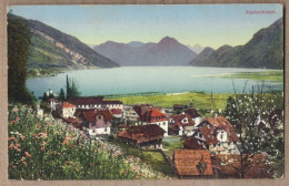 CPA SUISSE - ALPNACH - ALPNACHSTAD - Très Jolie Vue Générale Aérienne Ville - Intérieur Détails Maisons - Alpnach