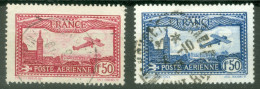 France PA 5 Et 6 Ob TB  - 1927-1959 Matasellados