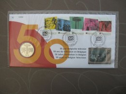 Numisletter 2003 België Belgique 3213 Tot 3217 50 Jaar Belgische Televisie - Numisletter