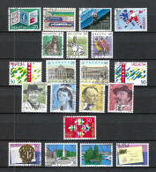 SUISSE 1990: Lot D'oblitérés - Used Stamps