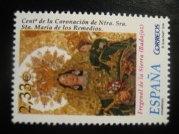Edifil 4235 ** Unhinged Facial 2,33 Eur Stamp 2006 MARIA DE LOS REMEDIOS Fregenal De La Sierra Badajoz Religion SPAIN - Cristianismo
