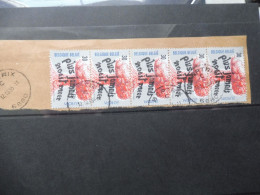 Belgique / Belgie En Oblitéré  Paire Europa  /   Gestempelt  Mooie 2598 A Sur Fragment Used 1995 - Used Stamps