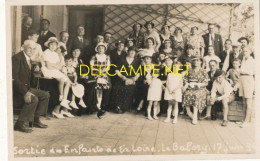 77 // CESSON   Sortie Des Enfants De La Loire   LA BABORY  17 JUIN 1934 / CARTE PHOTO - Cesson