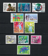 SUISSE 1989: Lot D'oblitérés - Used Stamps