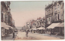 Ryde. Union Street. - (England) - 1906 - Bicycle - Autres & Non Classés