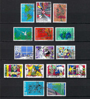 SUISSE 1992: Lot D'oblitérés - Used Stamps