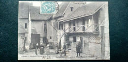 28 , Iliiers , Ancienne Hôtellerie Des Deux Anges En 1907.........beau Plan - Illiers-Combray