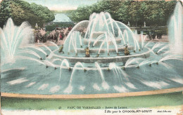 FRANCE - Parc De Versailles - Basin De Latonne - Fontaine - Jet D'eau - Colorisé - Animé - Carte Postale Ancienne - Versailles