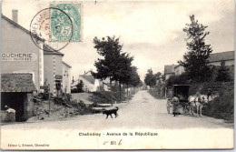 52 CHALINDREY - Av De La Republique (coupure En Bas) - Chalindrey