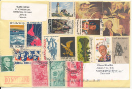 USA Cover Sent To Denmark 24-6-2011 With A Lot Of Stamps - 3c. 1961-... Brieven