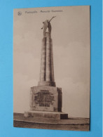 Memorial Guynemer > POELCAPELLE ( Edit. : J. Casier-Boury ) Anno 19?? ( Zie Scans ) ! - Langemark-Pölkapelle