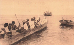 CONGO BELGE - Sur Le Tanganika - De Mpala à Baudouinvillle - Animé - Carte Postale Ancienne - Belgian Congo