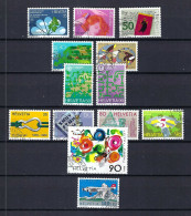 SUISSE 1988: Lot D'oblitérés - Used Stamps