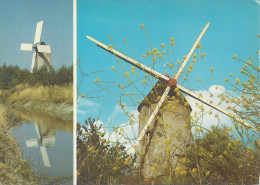 CPM Moulin Dans Le Marais En Vendée  Oblitérée à St Jean De Monts Le 15-7-1981 - Moulins à Vent