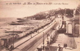 FRANCE - Le Havre - La Hève - La Falaise Et La Mer - Vues Du Casino - Vue D'ensemble - Animé - Carte Postale Ancienne - Cap De La Hève