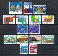 SUISSE 1991: Lot D'oblitérés - Used Stamps