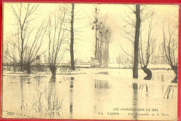 388 - VAIRES SUR MARNE - LES INONDATIONS DE 1910 - VUE D'ENSEMBLE DE LA PLAINE - Vaires Sur Marne