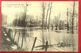 390 - VAIRES SUR MARNE - LES INONDATIONS DE 1910 - VUE SUR LA PLAINE - Vaires Sur Marne