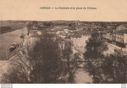 V16-16) JARNAC -  LA CHARENTE ET PLACE DU CHATEAU  - ( 2 SCANS ) - Jarnac