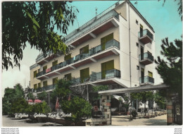 V8- FREGENE (ROMA) GOLDEN BEACH HOTEL - RESTAURANT - BAR - DANCING - PROPRIETAIRE E. MARRI - ( 2 SCANS ) - Bares, Hoteles Y Restaurantes