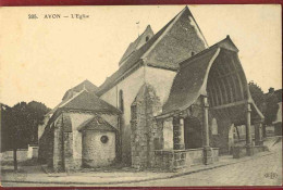 1610 - AVON - L'EGLISE - Avon