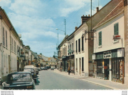 V29-78) BONNIERES (YVENINES) RUE GEORGES HERREWYN - ( AUTOMOBILES - MAISON DE LA PRESSE - JOURNAUX - 2 SCANS ) - Bonnieres Sur Seine