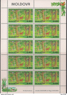 1999 Moldawien   Mi. 305-6**MNH   Sheet   Europa: Natur- Und Nationalparks - Moldova