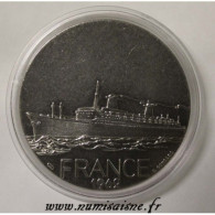 FRANCE - MÉDAILLE - BATEAU - LE FRANCE - 1962 - TRANSATLANTIQUE - Other & Unclassified