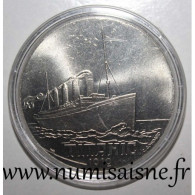 FRANCE - MÉDAILLE - BATEAU - TITANIC - 1912 - TRANSATLANTIQUE - SPL - Altri & Non Classificati