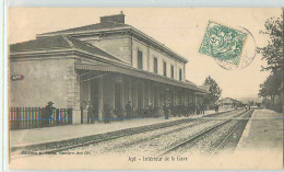 19918 - APT - INTERIEUR DE LA GARE - Apt