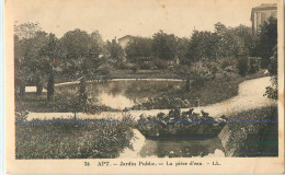 19914 - APT - JARDIN PUBLIC / LA PIECE D EAU - Apt