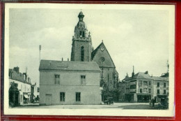 3440 - LIMOURS - CPSM -  LA MAIRIE ET L'EGLISE - Limours