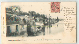 33293 - MONTMORILLON - LA RIVE GAUCHE DE LA GARTEMPE EN AVAL DU VIEUX PONT - Montmorillon