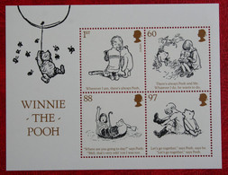 Winnie The Pooh Book Cartoon (Mi 3008-3011 Block 60) 2010 POSTFRIS MNH ** ENGLAND GRANDE-BRETAGNE GB GREAT BRITAIN - Unused Stamps