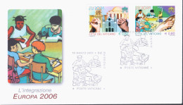 Vatican 2006 Mi# 1546-1547 - FDC - Europa - FDC