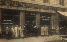 Lyon * RARE Carte Photo ! * Etablissements AU PLANTEUR DE CAÏFFA Maison CAHEN LANDREAU Dépositaire * Caïffa - Other & Unclassified