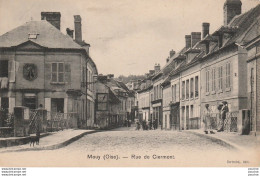 X12-60) MOUY (OISE) RUE DE CLERMONT -  ( ANIMEE - 2 SCANS ) - Mouy