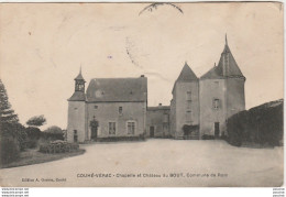 X26-86) COUHE - VERAC (VIENNE) CHAPELLE ET CHATEAU DU BOUT COMMUNE DE ROM - ( 2 SCANS ) - Couhe