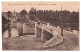 L'Ile-Bouchard - Pont Sur Le Bras Droit De La Vienne - édit. Ferrand  + Verso - L'Île-Bouchard