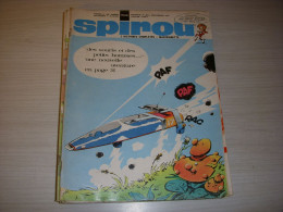 SPIROU 1642 02.10.1969 PEUGEOT GRAND SPORT 504 SOUS MARIN SHARK 591 LE BISON - Spirou Magazine